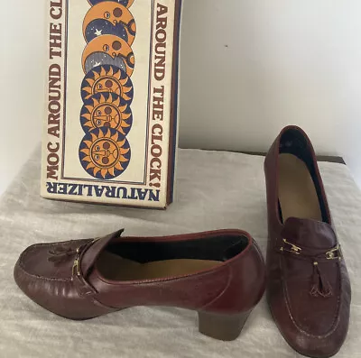 Vintage Naturalizer Wine Napoli Leather 7.5 Shoes • $15