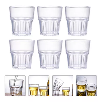 6Pcs Spirits Cups Cocktail Wine Glass Whiskey Glasses Tumblers Beer Mugs • $8.87