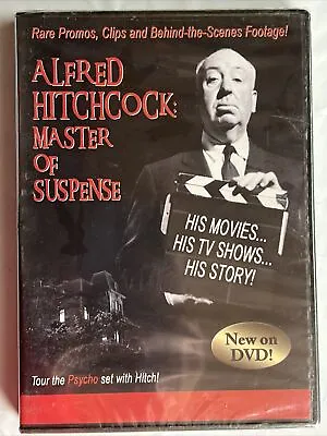 Alfred Hitchcock -Master Of Suspense -DVD- Full Frame 2013 Sealed New • $8.95