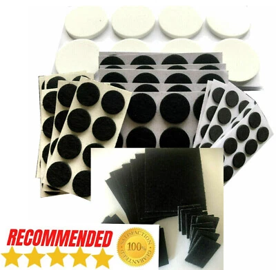 £1.29 • Buy 8x SELF ADHESIVE PADS RECTANGLE,ROUND,FURNITURE,CHAIR LEGS ANTI SCRATCH STICKY