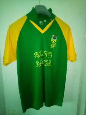 South Africa Cricket Shirt Large • £14.99