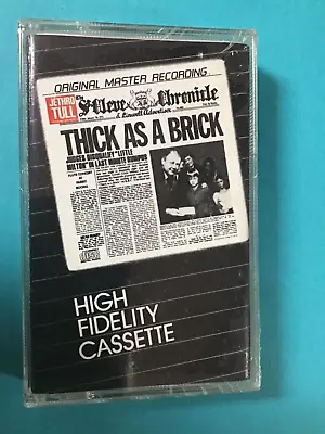 MFSL JETHRO TULL Sealed Mobile Fidelity Cassette THICK AS BRICK Original Master • $197.99