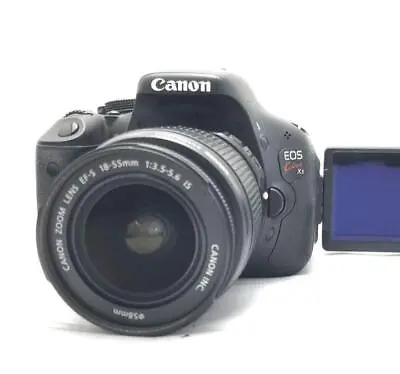 Smartphone Transfer With Wifi Possible ♪ Canon EOS Kiss X5 Lens Kit • $352.63