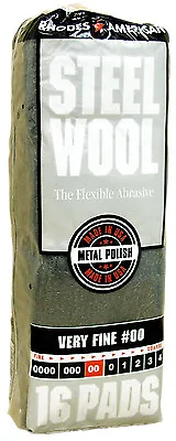 Rhodes American Steel Wool Grade 00 - Very Fine • $4.09