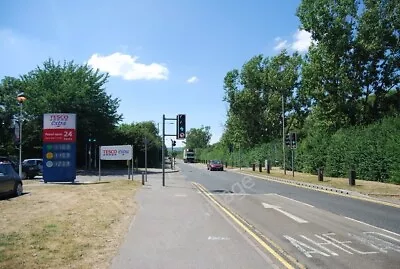 Photo 6x4 Traffic Lights Leybourne Way New Hythe Outside The Large Tesco C2010 • $2.49