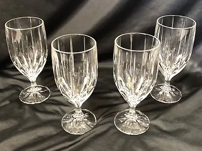 Set Of 4 Mikasa Berkeley Iced Tea Beverage Glasses 7.25  Lot EUC • $39.99