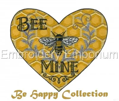 £9.95 • Buy Bee Happy Collection - Machine Embroidery Designs On Cd Or Usb