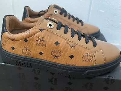 NEW MCM Terrian Low-top Sneaker Women Size 6 • $170