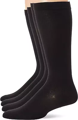 MediPeds Men's 4 Pack Mild Compression Over The Calf Socks • $30.67