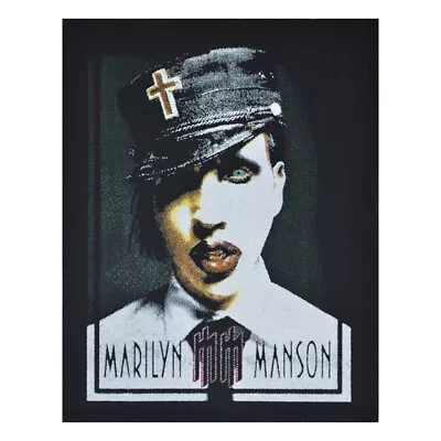 Marilyn Manson Printed Patch | Brian Warner American Metal Singer Band Logo • $5.99