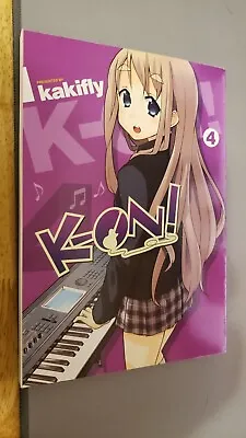 K-On! English Manga Volume 4 By Kakifly • $25