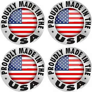 Made In The USA Sticker Decal - 4-Pack • $7