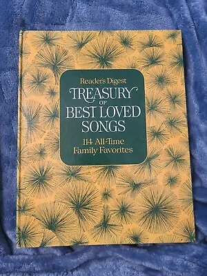 Vintage 1972 Readers Digest Treasury Of Best Loved Songs 114 All Time Favs • $10