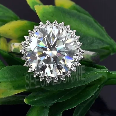 5.50 Ct Earth Mined Certified White Diamond Ring Great Brilliance VIDEO • $49.99