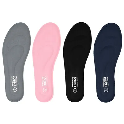 Comfort Memory Foam Orthopaedic Insoles For Shoes Women Sports Shoes Inserts • £5.89