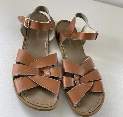 Saltwater Sandals Brown Size 9 Ladies AU Fantastic Condition • $100