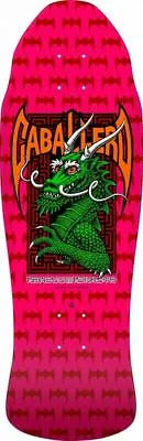 Powell Peralta Steve Caballero DRAGON AND BATS Skateboard Deck PINK • $69.99