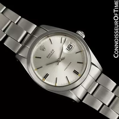 1971 ROLEX Vintage Mens Oysterdate SS Steel Watch - Original Mint With Warranty • $4295