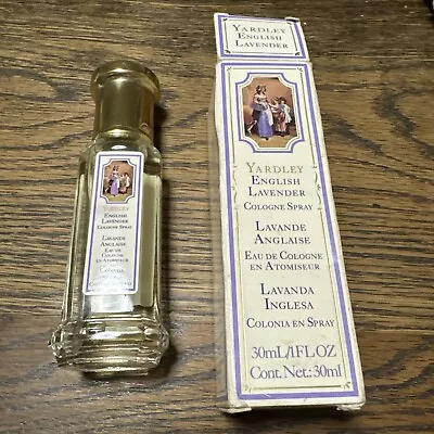 YARDLEY Vintage English Lavender Cologne/Eau De Cologne Women Spray 1 Oz. New • $30.99