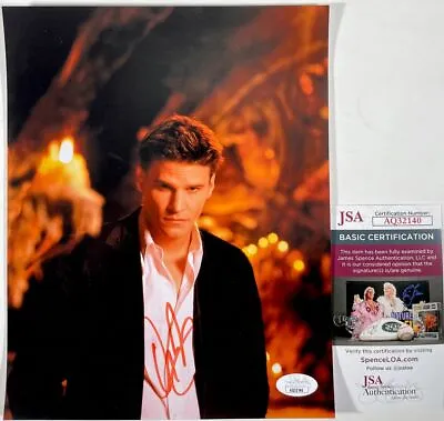 David Boreanaz Signed Buffy The Vampire Slayer 8x10 Photo C Autograph JSA COA • $87.95