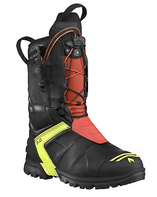 Haix Fire Hero 3 Waterproof Leather Safety Work Firefighter Chainsaw Boots New • £295.95