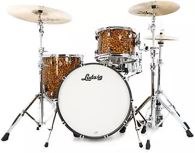 Ludwig NeuSonic 3-piece Shell Pack - Butterscotch Pearl • $1499