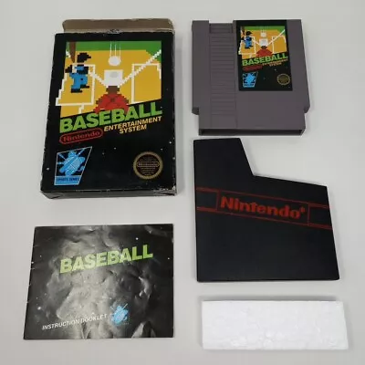 Baseball Sticker Seal With Hang Tab (Nintendo) CIB Test Market NES Black Box • $300