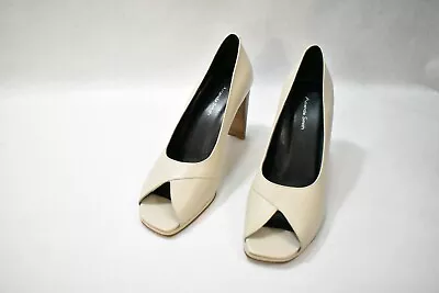 $24.99 • Buy Amanda Smith Shoes Open-Toe High Heels Natural Size 7.5  Women's New