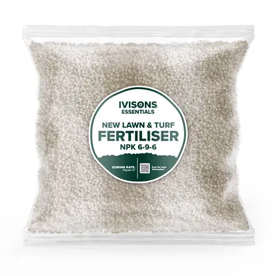£1.99 • Buy Ivisons 696 Pre Seed Fertiliser For Lawns New & Established Grass Over Seeding 