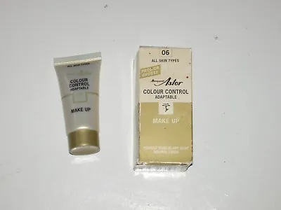 New Margaret Astor Colour Control Make Up 06 Trial Size Natural Finish 15 Ml • £3.99