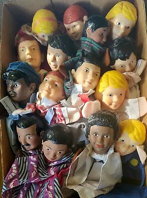 16 Vtg. Learning Resources Multicultural Community Helper Puppet Lot Role Play • $160