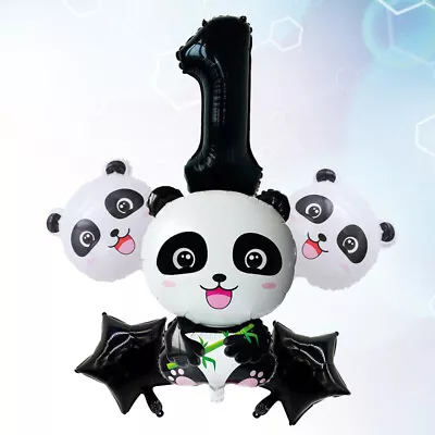  6 Pcs 1 Year Old Birthday Party Favors First Decorations Panda • £7.39