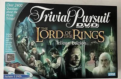 £20 • Buy The Lord Of The Rings (trilogy Edition) Trivial Pursuit DVD Board Game 