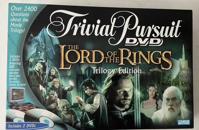 The Lord Of The Rings (trilogy Edition) Trivial Pursuit DVD Board Game  • £20