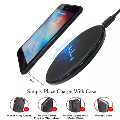 USB Wireless Charger For LG V30 LG G6 Plus LG G3  LG G2 HTC 8X Nexus 7 Charging • $12.86