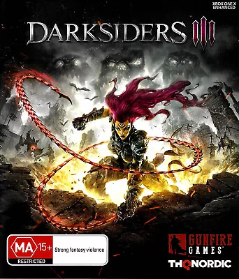 Darksiders III Xbox One Game - Disc Like New • $9.99