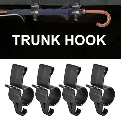 4x Car Trunk Umbrella Hanger Bag Holder Fixing Hanging Hook Car Accessories • $6.99