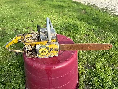 Vintage McCulloch Collectors Chainsaw With Bar For Parts • $0.99