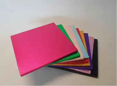Cake Boards - Square Drum - Single Boards - 12mm Thick - Fantastic Quality • £3.50
