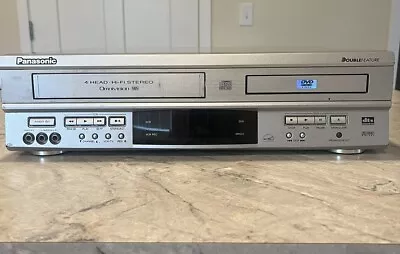 Panasonic PV-D4752 DVD VHS Combo Player Double Feature Home Theater - Tested • $54.99