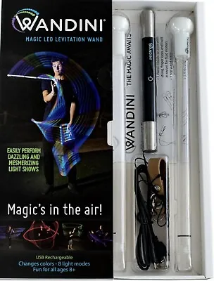 Wandini Magic Led Levitation Wand USB Rechargeable Light Up Dancing Cane Toy • £14.95