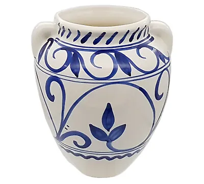 £24.99 • Buy Spanish Ceramic Hanging Urn Wall Pot 19 Cm X 16 Cm Handmade Ceramic Pottery