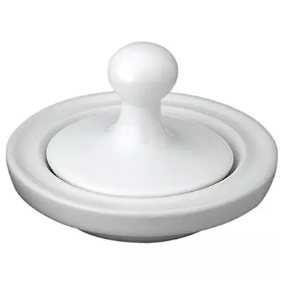 HIC Flying Saucer Mortar And Pestle Grinder Porcelain White • $10.48