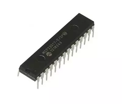 MCP23017-E/SP MCP23017 - 16-Bit I/O Expander IC Microchip Corporation 8-Pin • $4.20