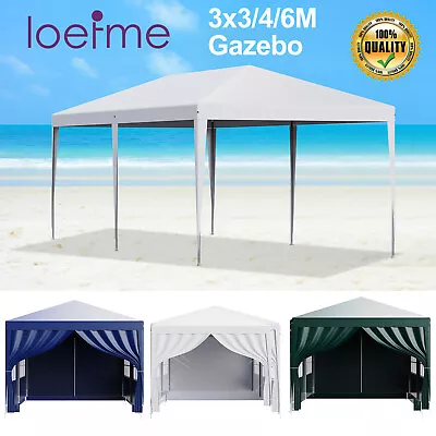 Gazebo 3x3/4/6M Waterproof Outdoor Camping Marquee Canopy Party Tent Patio New • £90.99