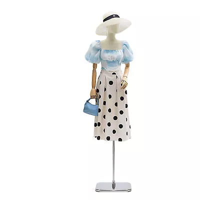  Dress Form Model Stand Clothing Mannequin Stand Height Adjustable Display Rack • $112.69