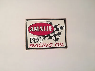 1968 Amalie Pro Racing Oil Original Vintage Racing Sticker Decal Nos Nascar  • $3.75