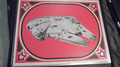 Star Trek Millennium Falcon William Shatner  Art Print Poster Mondo BNG Matt Dye • $39.99