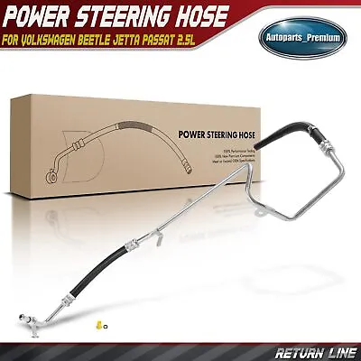 Power Steering Return Line Hose Assembly For VW Beetle Jetta 11-13 Passat 12-14 • $42.99