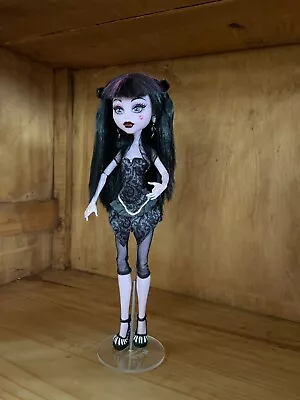 Monster High Original  Draculaura Near Mint Doll In Clawdeen Wolf Altered Outfit • $36